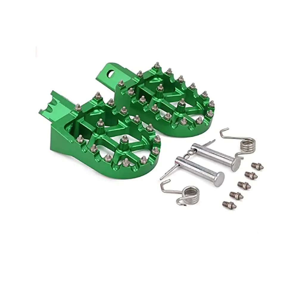 USERX Universale Pedane Moto Universale CNC Pedana Poggiapiedi per CRF XR 50 70 110 M2R SDG DHZ SSR KAYO Pit Bike