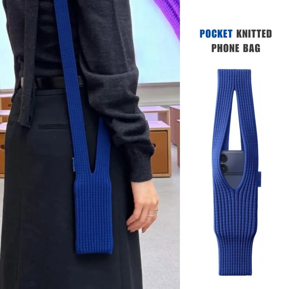 2025 New for Apple iPhone Full Series Pocket Cell Phone Case Minority Creative Pocket Installation Accessories Bags