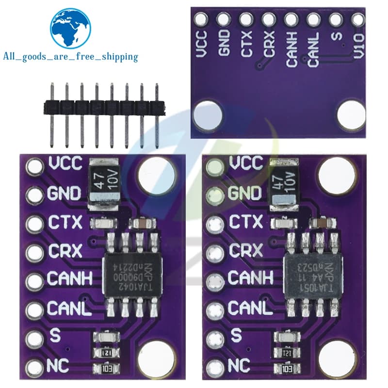 TZT TJA1042 TJA1051 High Speed Low Power Consumption And CAN Transceiver Module TJA1051T TJA1042 For Arduino
