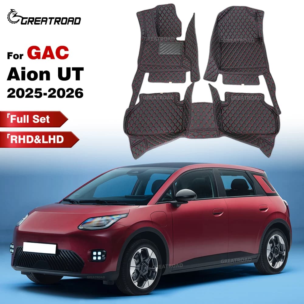 GREATROAD For GAC Aion UT 2025-2026 Car floor mats Custom foot Pads auto carpet cover interior accessories Protective