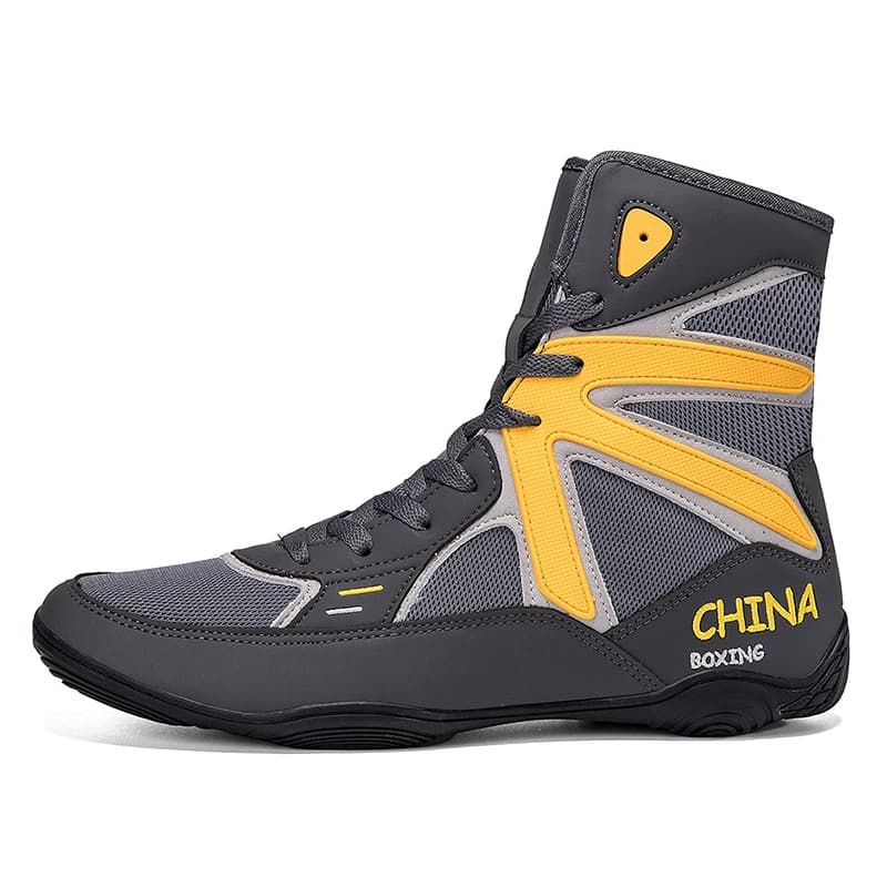 2025 New Wrestling Shoes for Men High Breathable Boxing Shoes Wear Resistant Fighting Gymnastics Training Shoes for Men's Boxing
