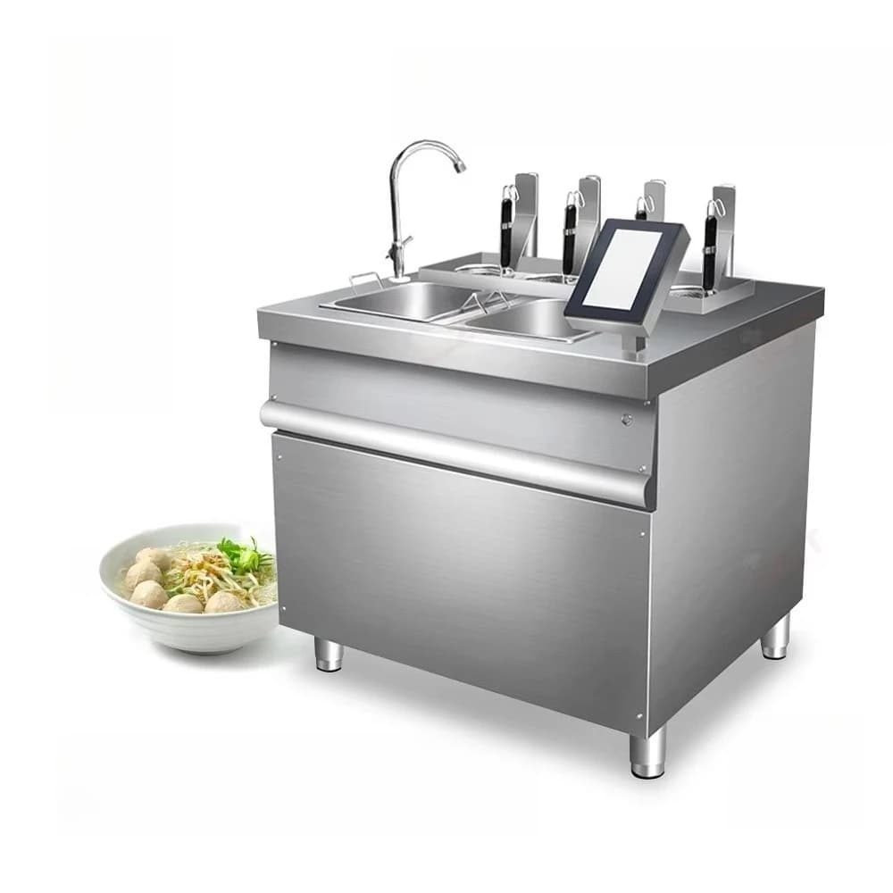 220V 380V 12KW utensili in acciaio inossidabile macchina per noodle commerciale per cucinare la pasta