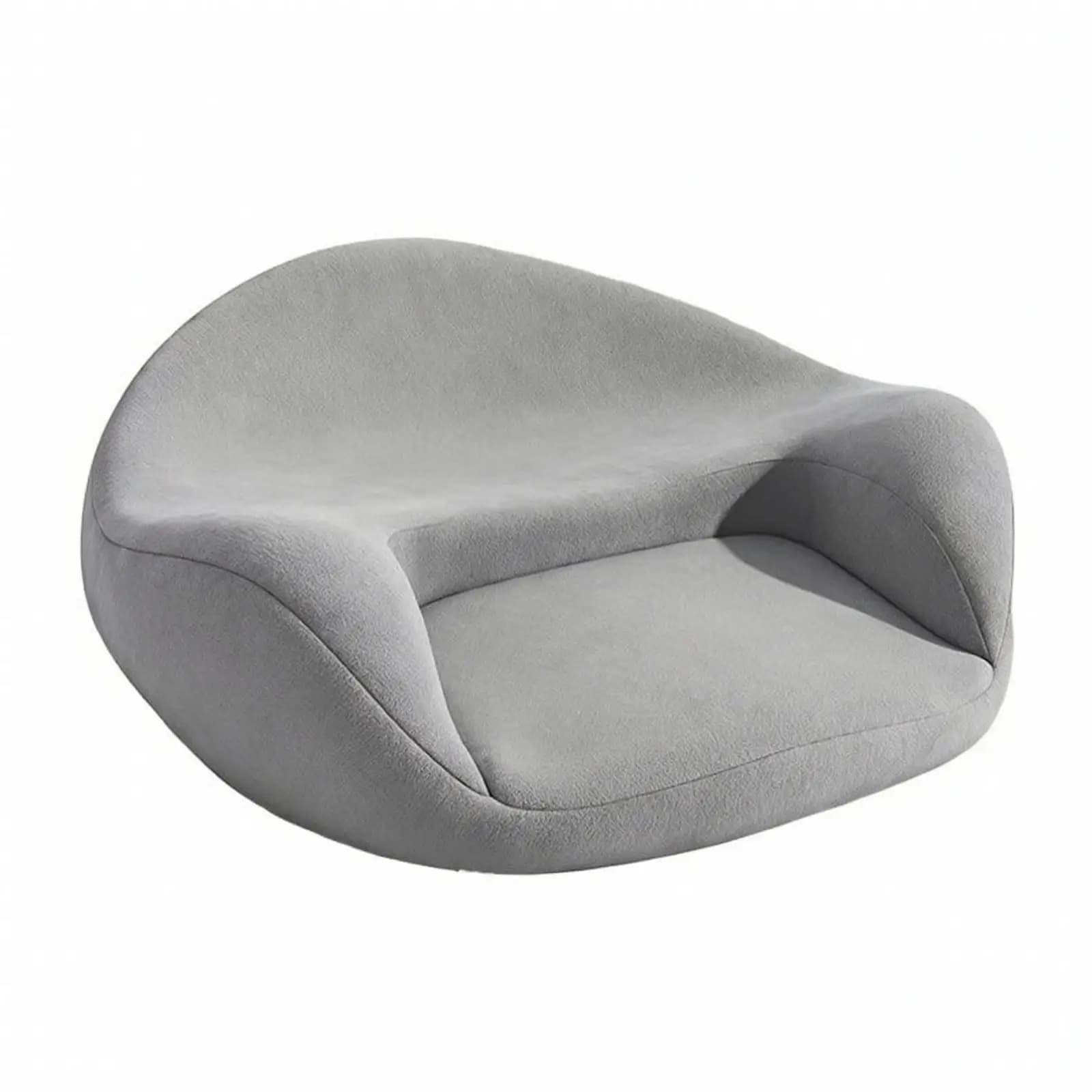 Comfortable Meditation Cushion with Backrest Memory Foam Filling Supportive Floor Pillow for Zen Practice