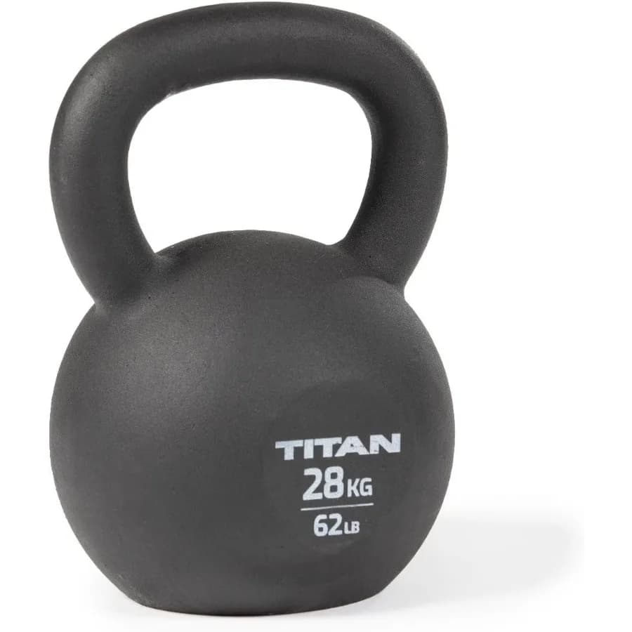 Kettlebell in ghisa monopezzo Casting KG e LB Markings Allenamento completo del corpo