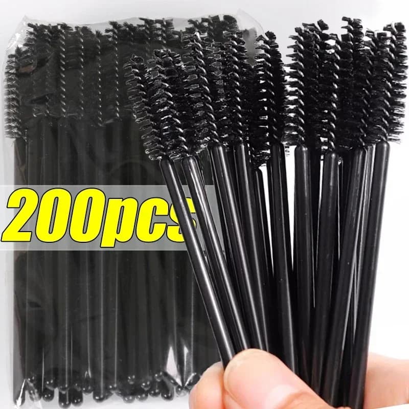Pennello monouso per trucco sopracciglia effetto permanente, pettine per extension ciglia, applicatore professionale per mascara, strumenti per spazzolare le ciglia