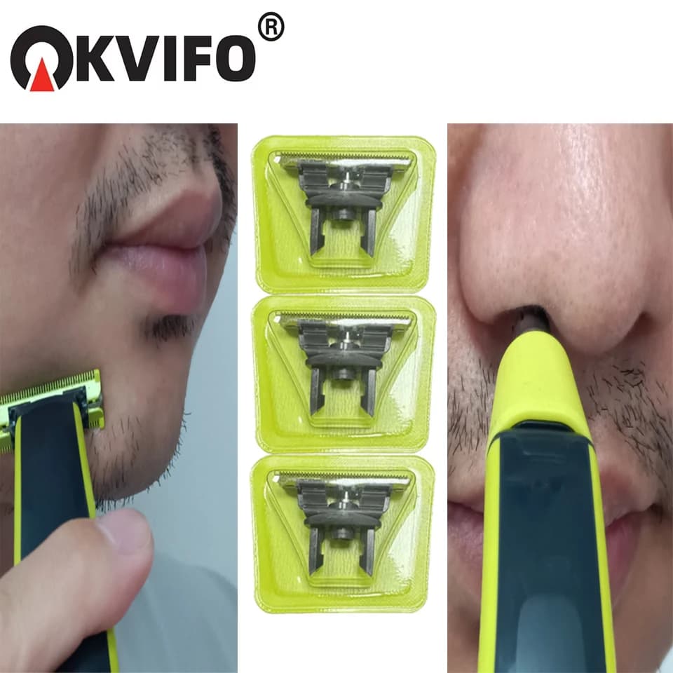 Replacement blade for KVIFO razor for a QP2520 QP2530 QP2620 QP2630 QP6510 QP6520 Hybrid Electric Barba