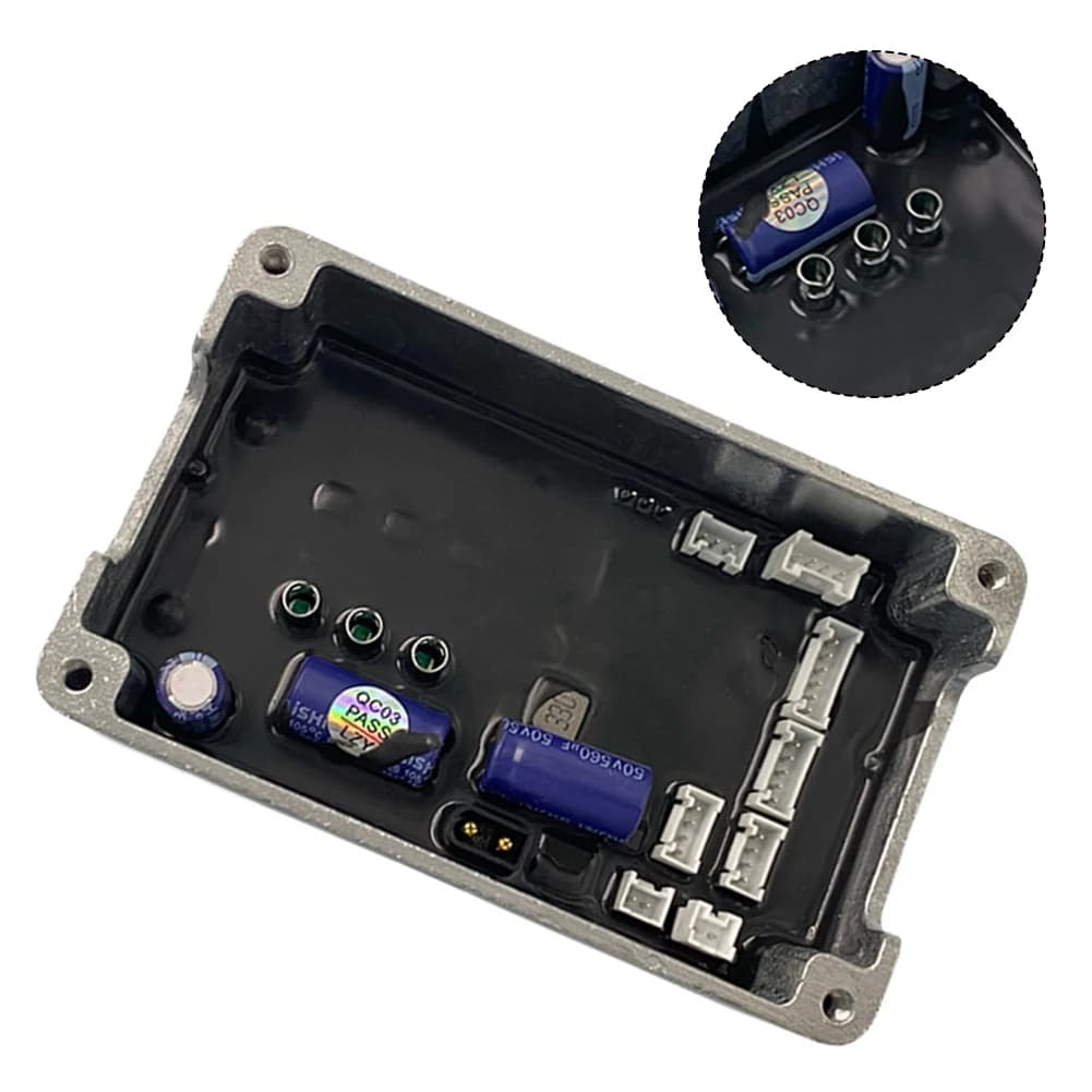 Centralina di controllo per monopattino elettrico E2 Plus No 9, scheda madre in lega di alluminio grigia, ricambio per monopattino, accessori