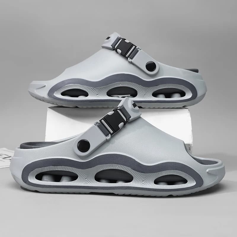 Ciabatte Estive da Uomo, Zoccoli da Spiaggia, Sandali Outdoor, Nuovo Design, Ciabatte Morbide in EVA, Scarpe Casual da Giardino per Uomo, Pantofole da Esterno Maschili