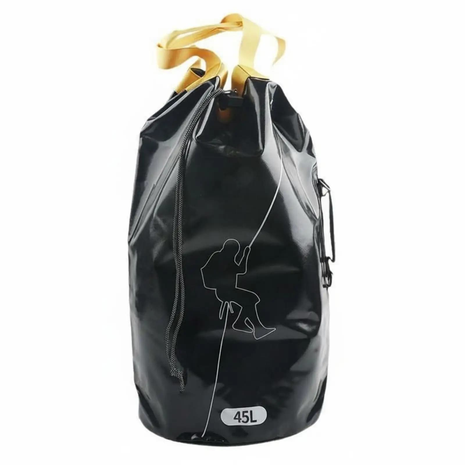 Climbing Rope Backpack Drawstring Opening Climbing Rope Bag Drain Hole