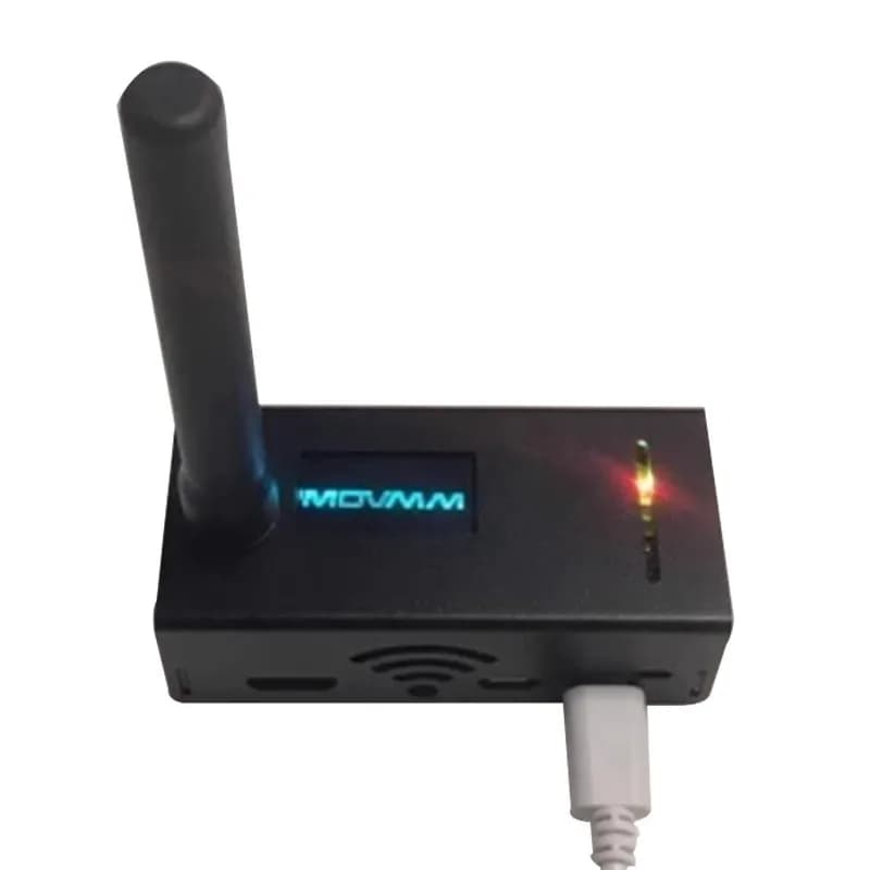 Hotspot MMDVM Assemblato con Supporto P25 DMR YSF NXDN, Raspberry Pi Zero W OLED + Antenna, Scheda 8G e Case