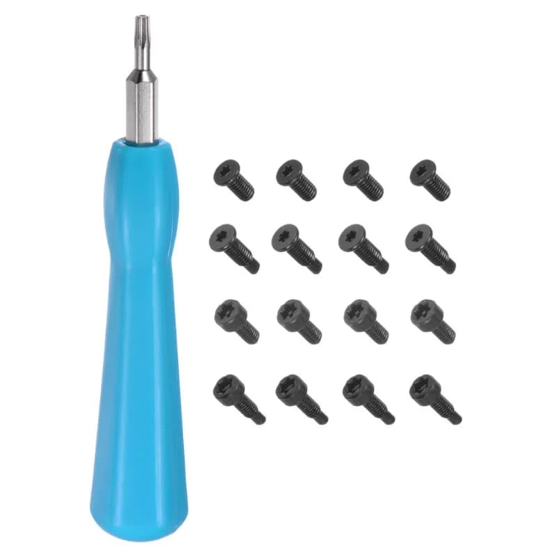 20 Pezzi Viti per Campanello, Cacciavite per Smontaggio, Punte Torx T6 T15, Viti di Sicurezza per Campanello Video Antifurto