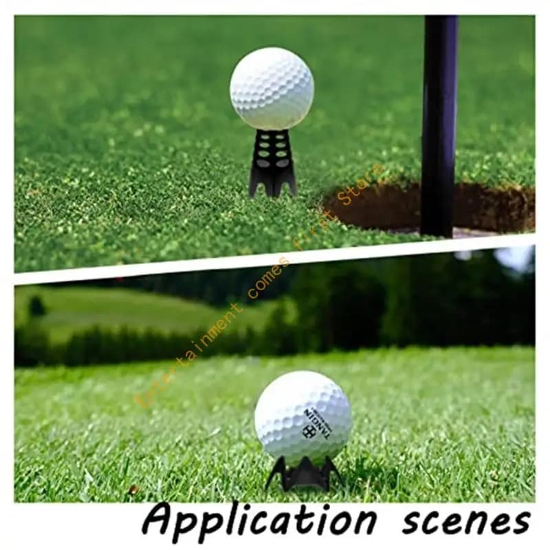 20Pcs Portable Golf Tees Replacement With 10 Big And 10 Small Sizes Golf Simulator Tees for Perfect Ball Positioning 55KD
