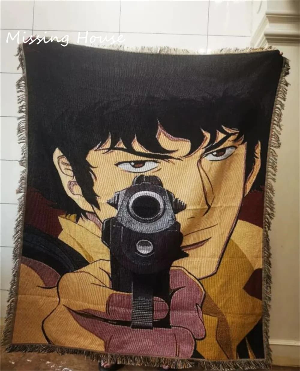 Cowboy Be Thread Asciugamano Coperta intrecciata Arazzo con copriletto in cotone con nappa Coprisedia per divano da spiaggia