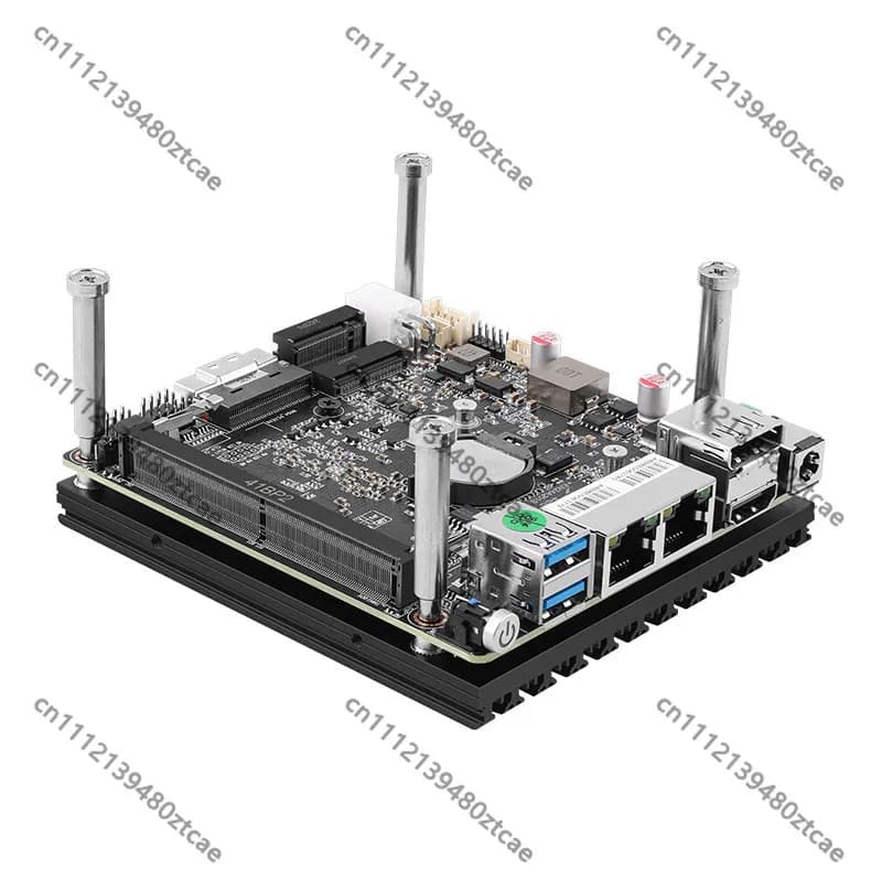 N100 N305 NAS Mainboard Kit 7 M.2 NVMe DDR5 Dual 2.5G Ethernet Storage Server Accessory Set