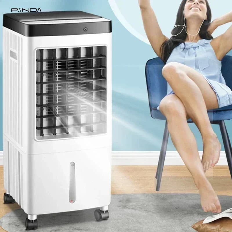 Ventola di raffreddamento casa soggiorno camera da letto dormitorio nuovo stile dispositivo di raffreddamento ventola elettrica senza foglie ventola di raffreddamento