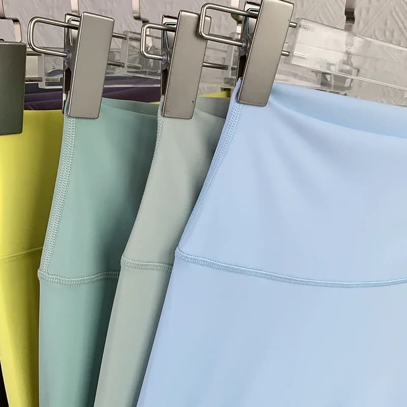 Vendita calda estiva Leggings da yoga Vita alta Traspirante Pantaloni da yoga ad asciugatura rapida Fitness Corsa Ciclismo Allenamento Abbigliamento da palestra
