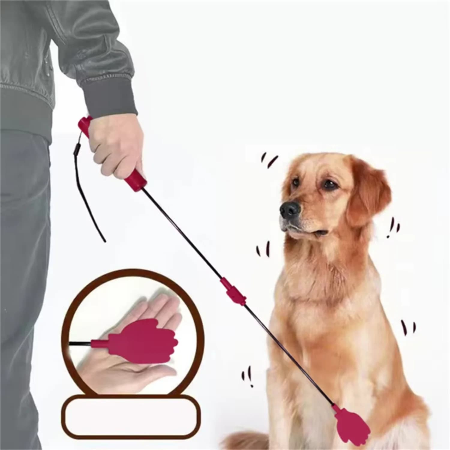 Frusta per addestramento per animali domestici Bastone per addestramento per cani Bastone per addestramento di sicurezza Bastone per la gestione del comportamento del cane Deterrenti Strumento di addestramento Forniture per animali domestici