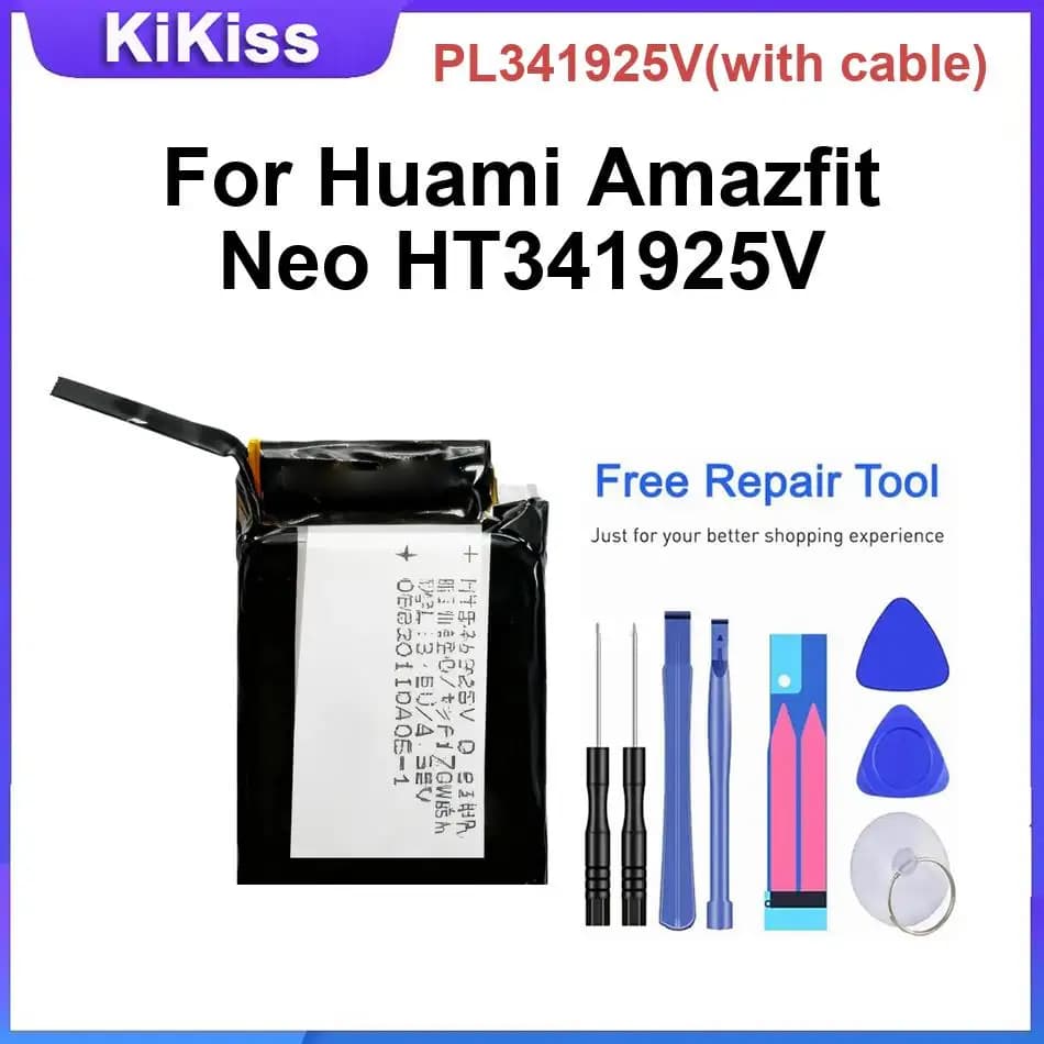 PL341925V Con Cavo 170Mah Batteria Per Huami Amazfit Neo HT341925V Ricaricabile Sostituzione Smart Watch