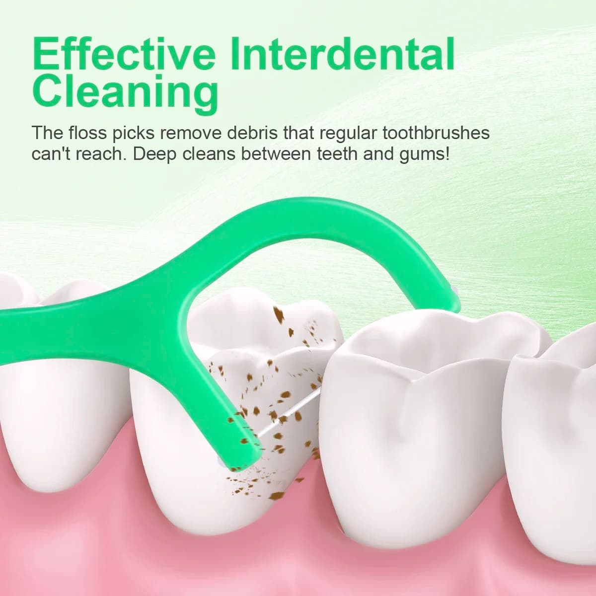 450 Pieces of Interdental Wire Aromatized to Adult Ment, Ultra-Slim Sticks for Cleansing Tooths, Portable Dental Wire for Home and Travel