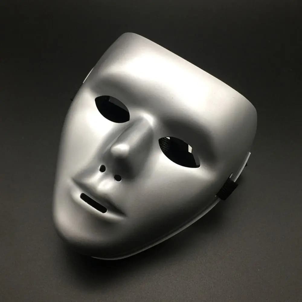 Maschera per donna uomo The Phantom Dancer Mask Photo Prop Maschera a pieno facciale Maschere di Halloween Forniture per feste di ballo Puntelli cosplay per feste