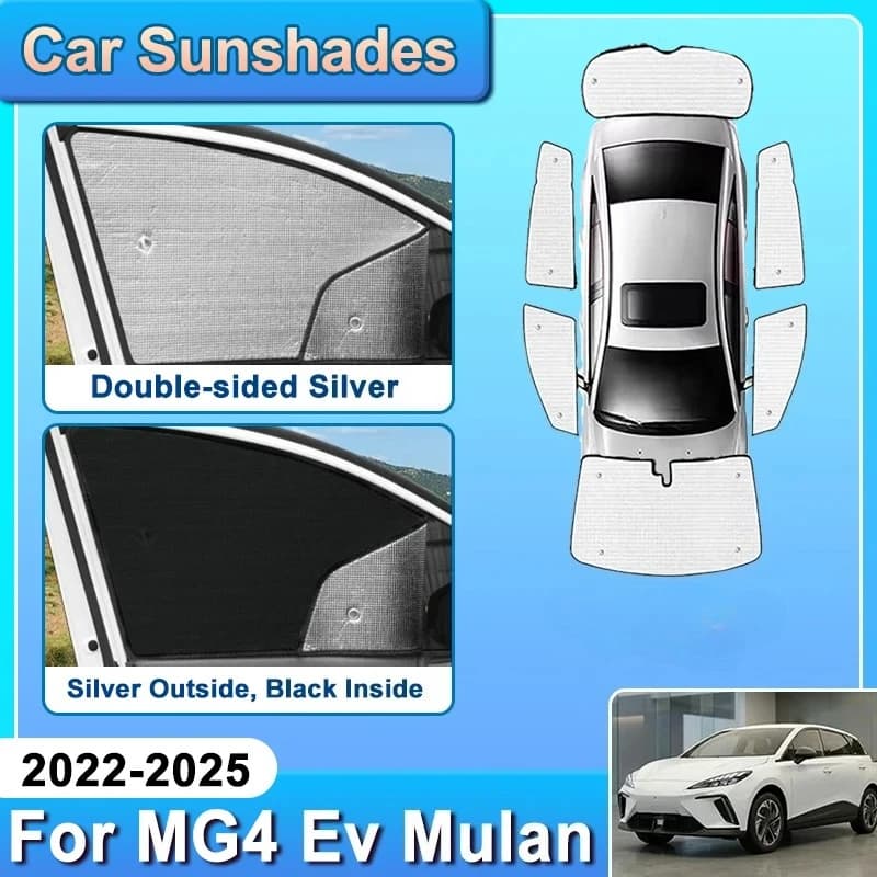 Per MG4 EV Mulan 2022 2023 2024 2026 EH32 Tendina Parasole Migliorata per Auto, Visiera Parasole per Parabrezza, Accessori Auto