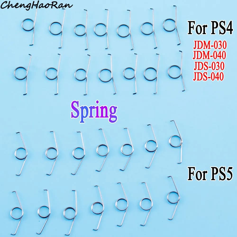 10 PCS L1 L2 R1 R2 Pulsante di Trigger Primavera Per PS4 PS5 Controller JDS/JDM 030 040 Per PlayStation 5 4 Parti di Riparazione