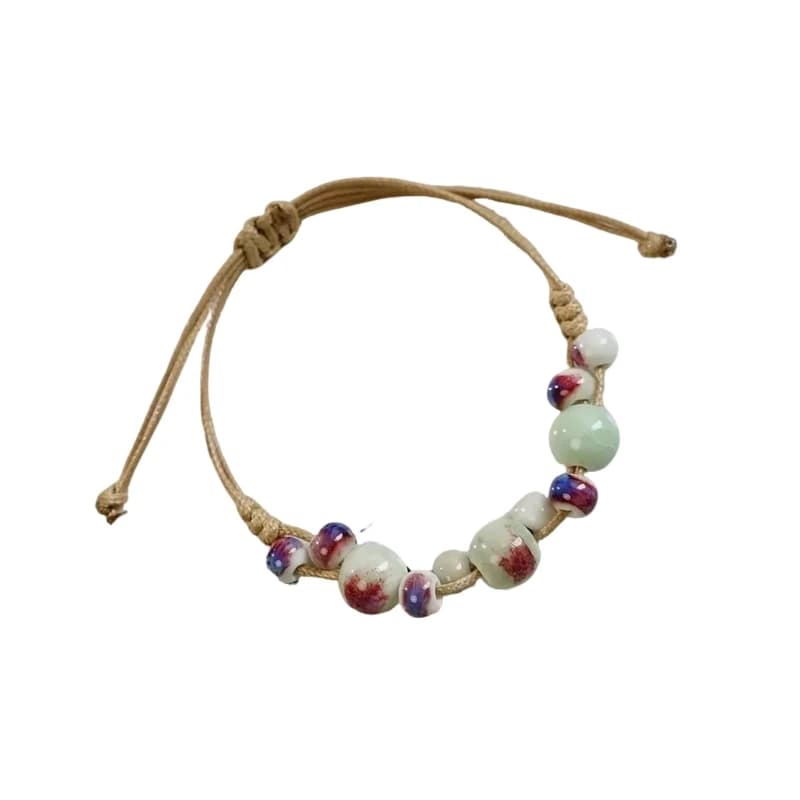 Accessorio unico per braccialetto in ceramica con colore duraturo, ideale per donne alla e appassionati gioielli a