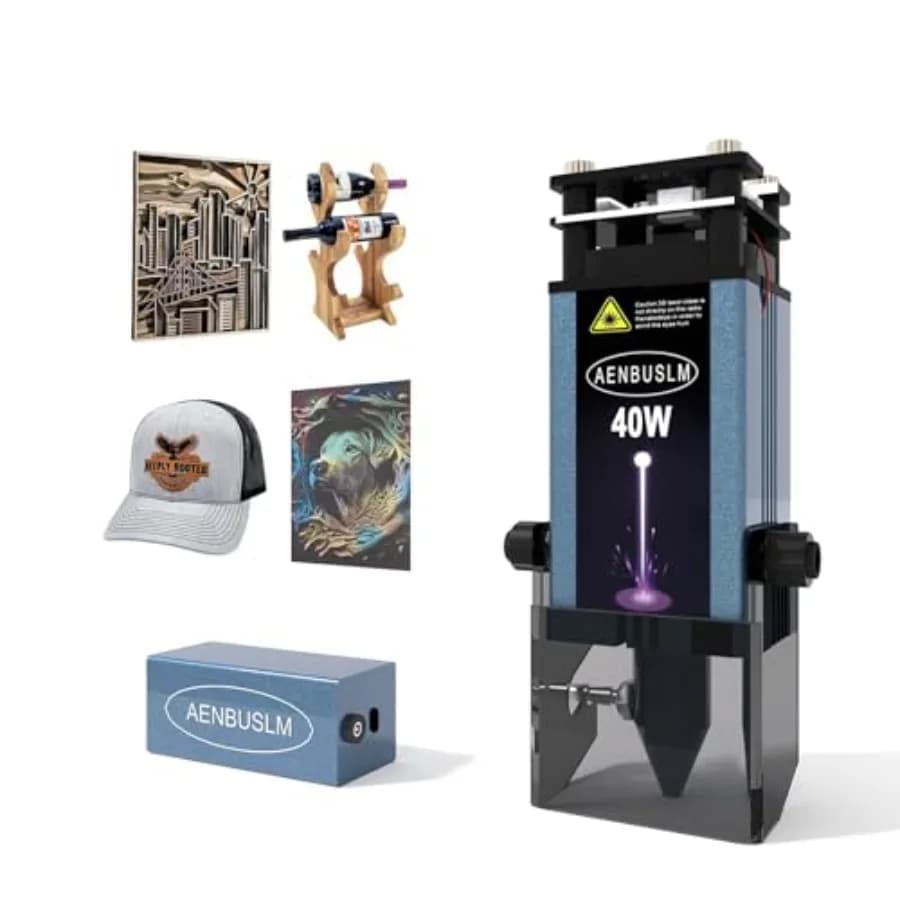 Laser Module 40W with Air Support for CNC Machine Laser Engraver, Output Power 5.5W, FAC Ultra-Fine Compressed Spo