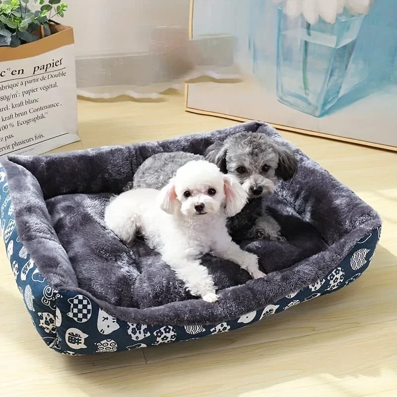 Winter Warm Dog Bed Convertible Sofa Dog's House Pet Products Beds Dogs Bed/mats Doghouse Indoor Large Pets Accessories Puppy