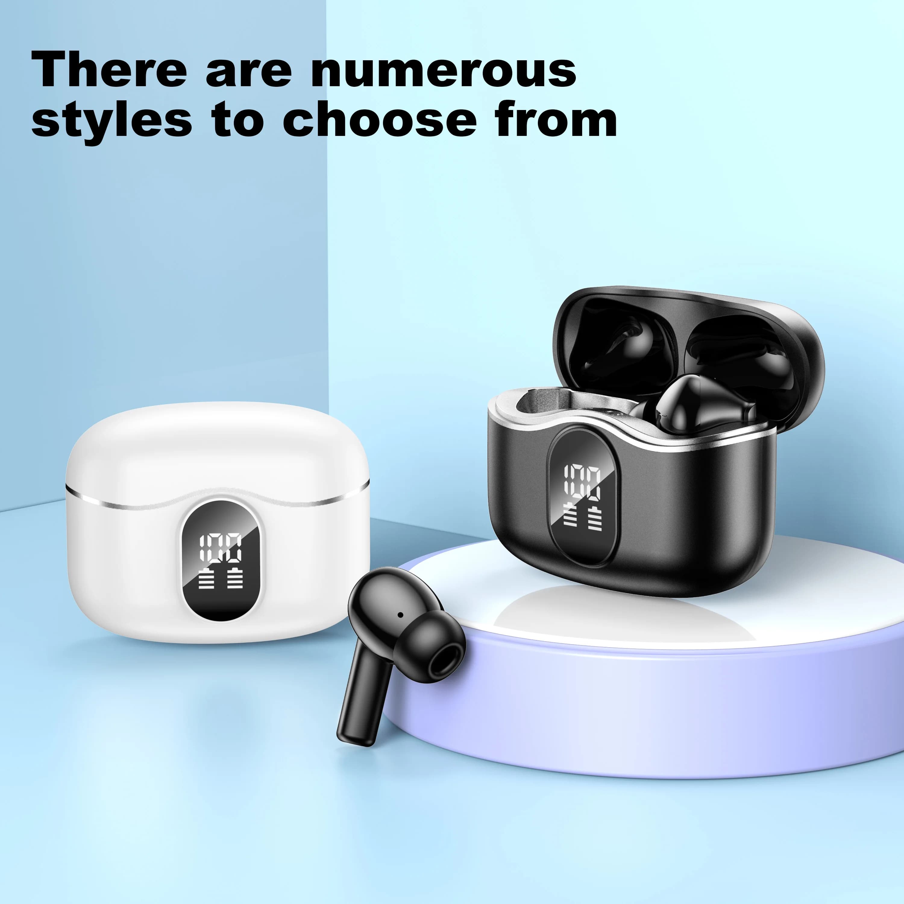 Hearing Aid Bluetooth Earphones Sports Earphones Earbuds With Built-In Microphone Wireless Earphones With Hearing Aid Function