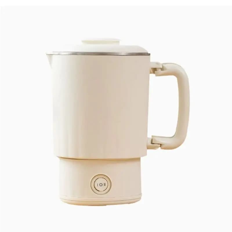 A005-0.8L Steel Multi Functional Foldable Water Pot 600W Portable Health Electric Kettle For Travel Outdoor EU Plug