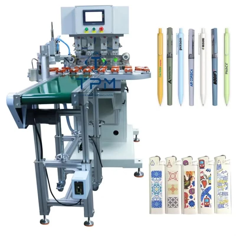 Stampante Elettronica a 4 Colori per Penne e Accendini con Nastro Trasportatore - Economica