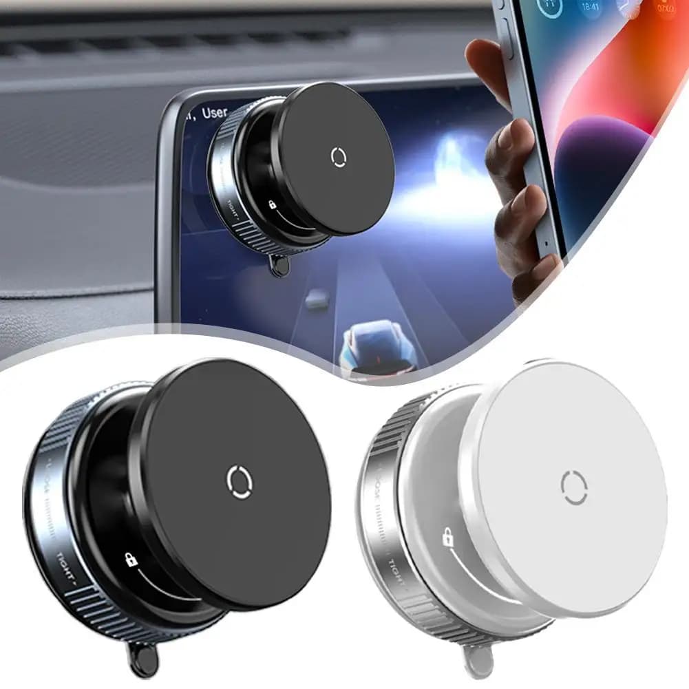 Intelligente per supporto da auto Magsafe Supporto per telefono cellulare Vuoto magnetico Ventosa magnetica Supporto girevole pieghevole AdsorbimentoStable