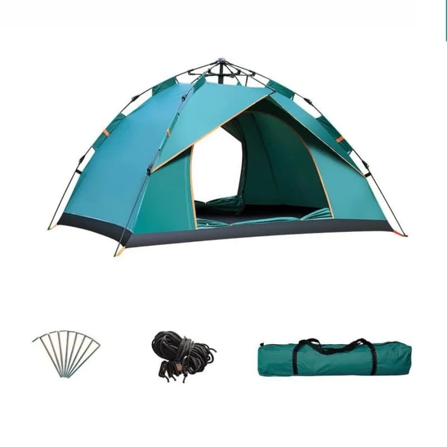 Tenda da Campeggio - Apertura Automatica Rapida, Antivento, Facile da Montare per Esterni, Spiaggia, Escursionismo, Viaggi