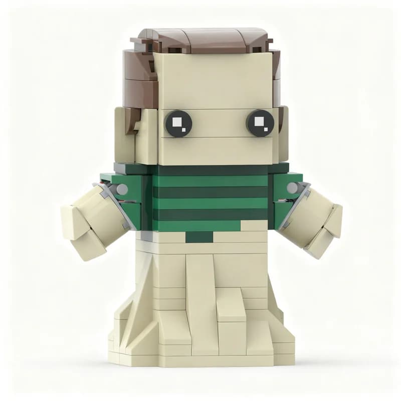 152pcs MOC Sandman Spider Manned Brickheadz Model Building Blocks Toy Construction Christmas Gift Creative Birthday Assemble DIY