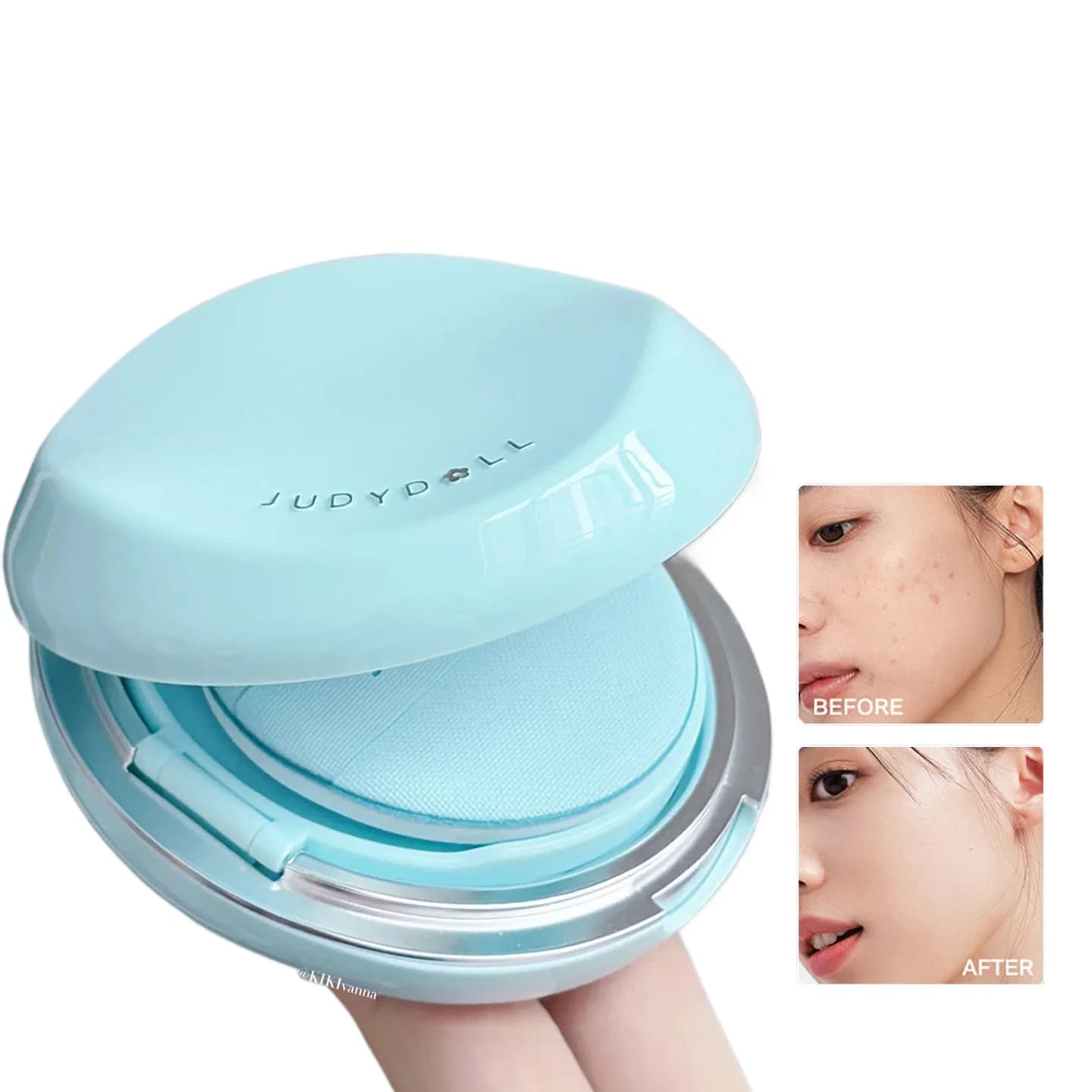 Judydoll Spring Summer Limited Air Cushion Long-lasting Makeup Locking Durable Foundation Oil Control Hard To Take Off Makeup