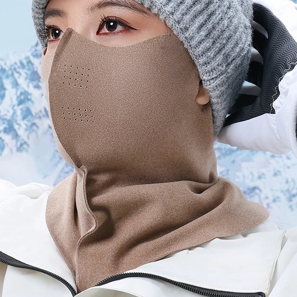 Cycling mask Autumn Winter Windproof Cold protection Foulard hanging Scarf at neck Thermal mask Outdoor hot equipment