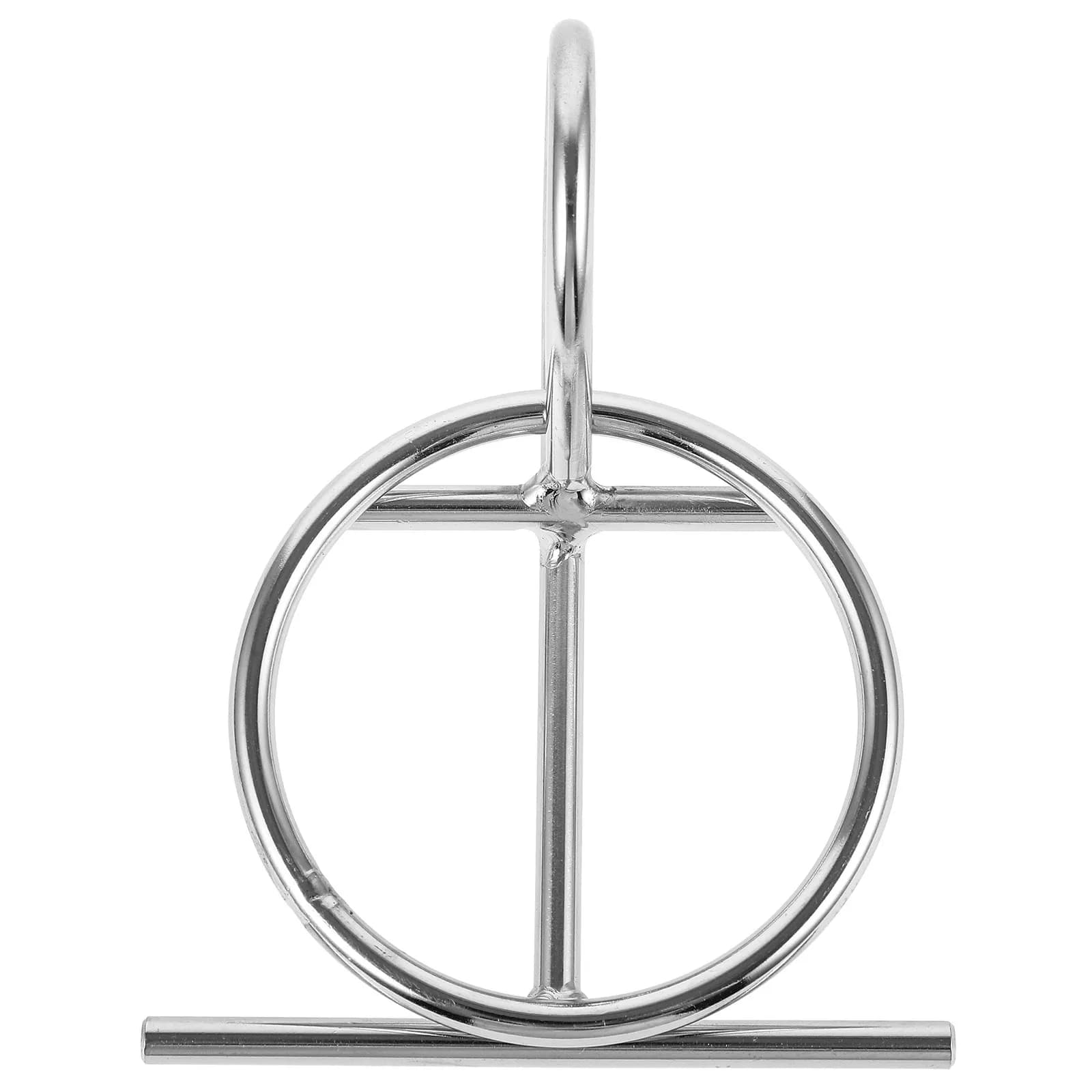 Anello di Ancoraggio Portatile in Acciaio Inox per Barche, Accessorio Marino Resistente per Fissaggio Corde