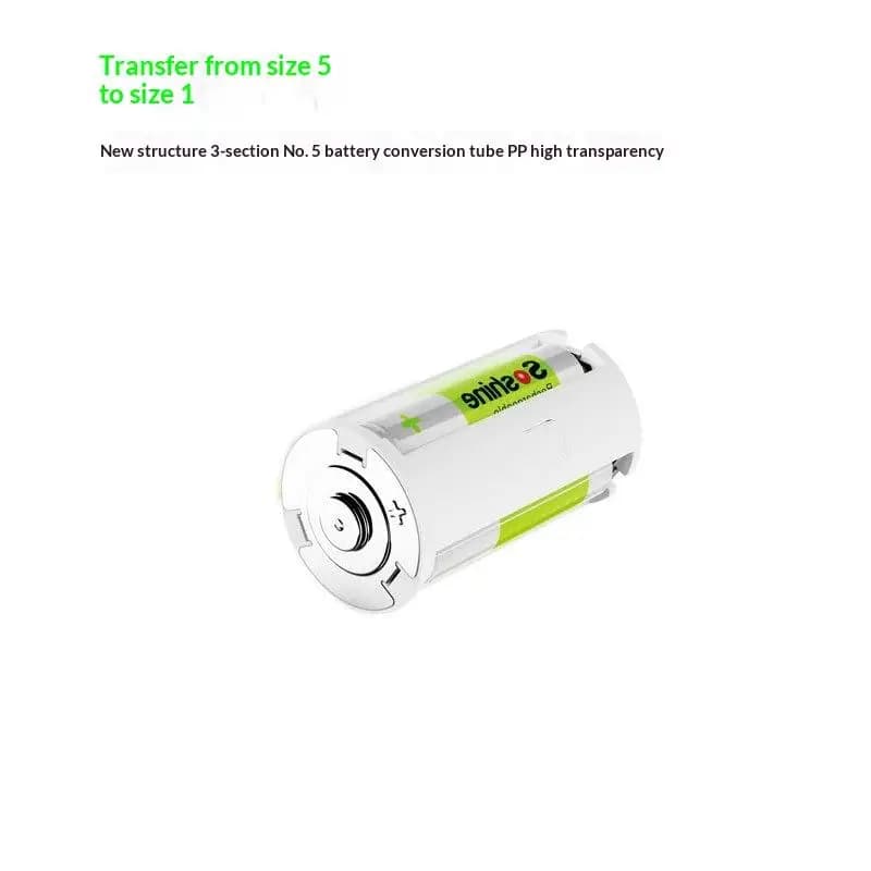 1/2/3/4Pcs 3 AA To D Battery Convertor Adapter Portable Holder Storage Box Switcher Converter Battery Holder Case