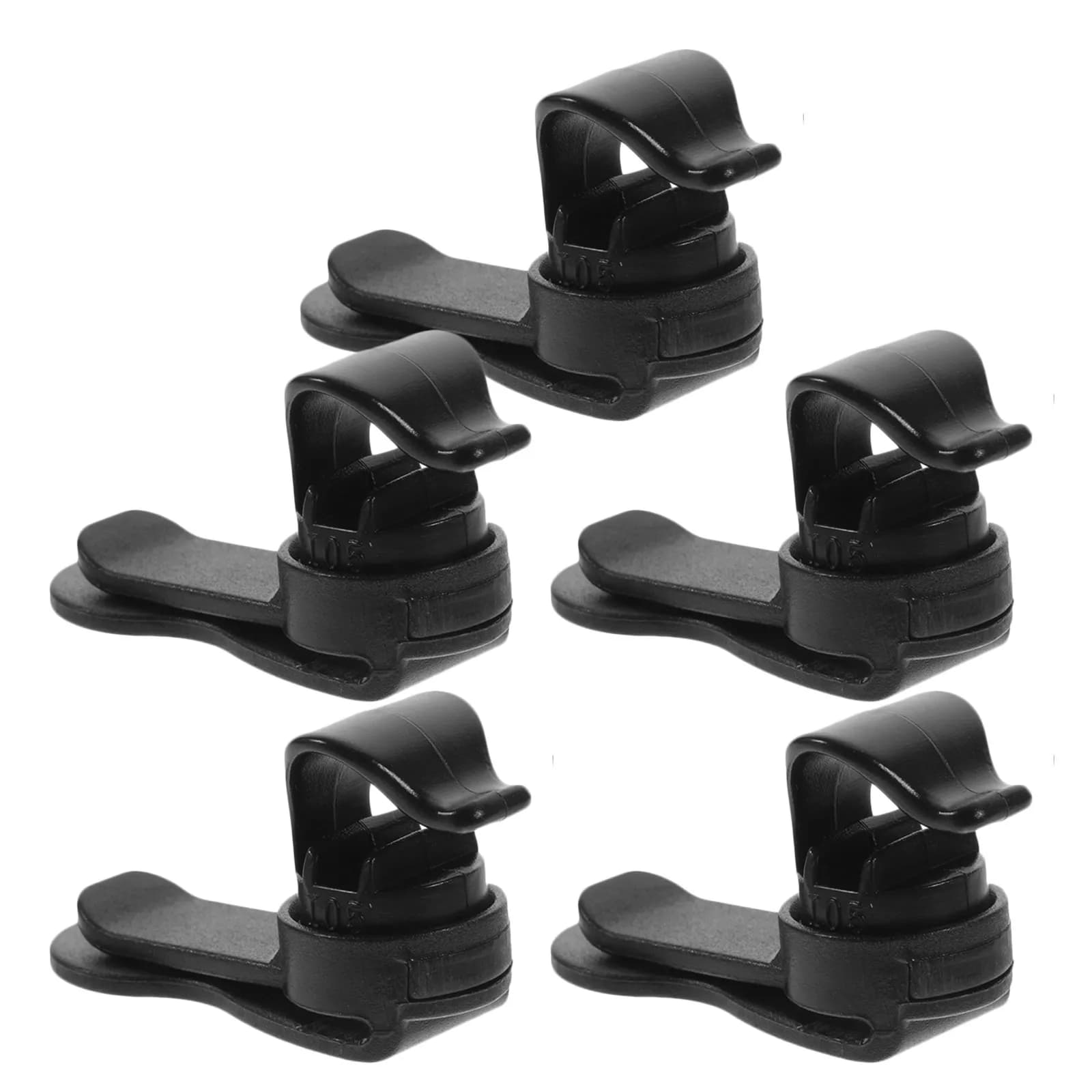 Clip per sacca idrica da 5 pezzi con blocco automatico e supporto magnetico per tubo, per zaino idrico universale - Ciclismo ed escursionismo