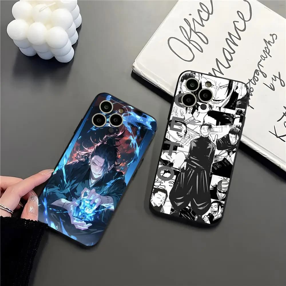 Geto Suguru Phone Case For IPhone 17 15 16 13 Pro Max 14 12 11 Xr X 8 7 6 Plus Luxury Back Cover