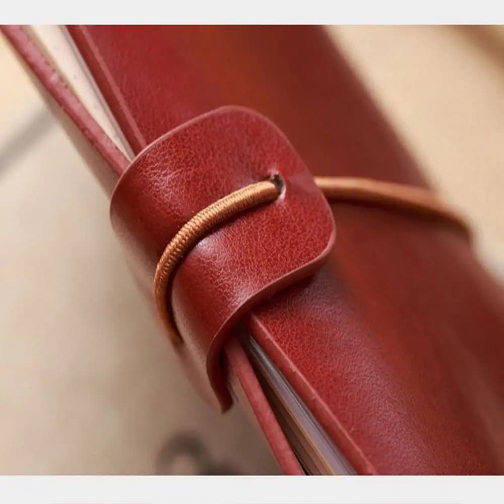 Retro Gifts Notepad Handmade Cover School Supplies Diary Book Journal Booklet Notebook Leather Travel Book Daily Organizer