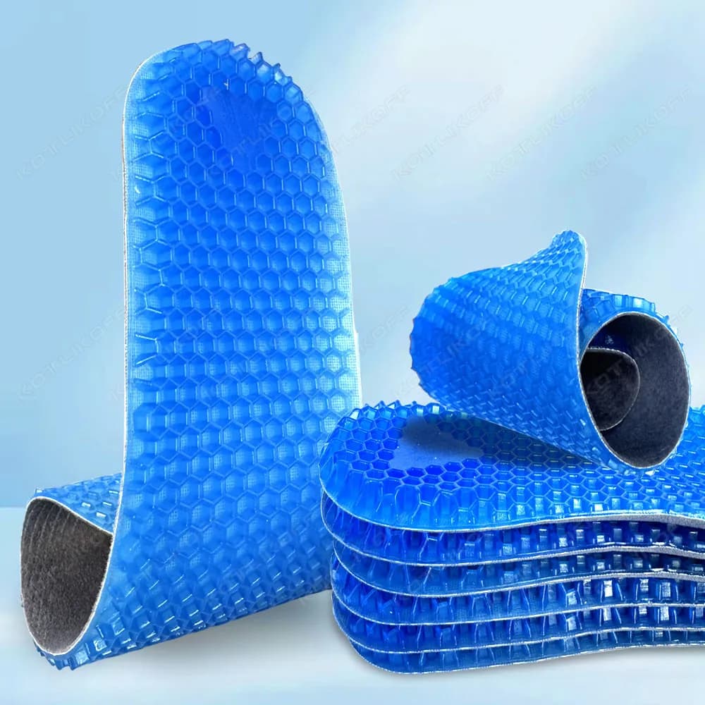 1 paio di solette a nido d'ape in silicone per scarpe inserti morbidi per scarpe modello sportivo antiscivolo per uomo donna suola per scarpe