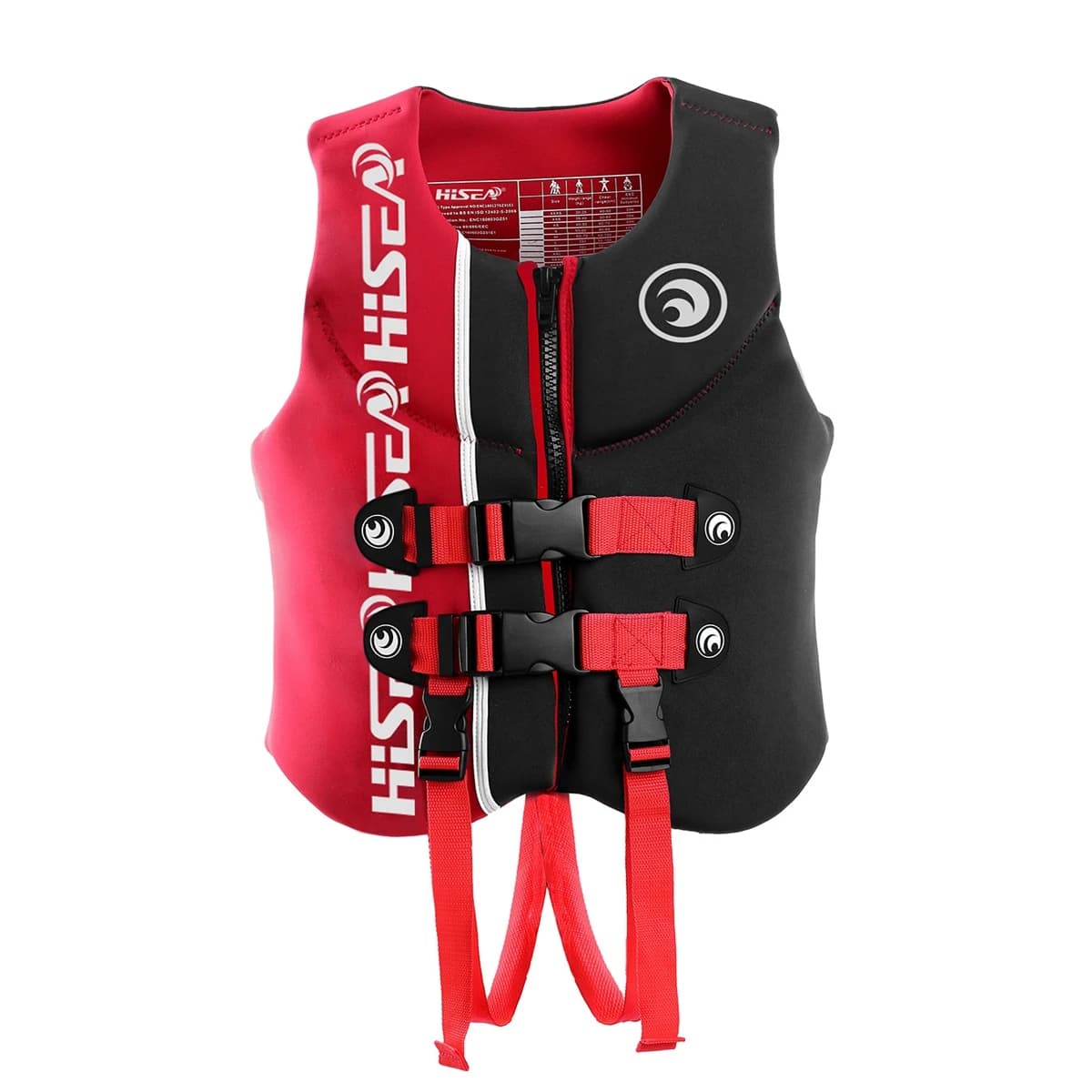 Safety vest for Adults, Floating vest for Fishing, Nautical, Surfing, Snorkeling, Unisex, for Water sports