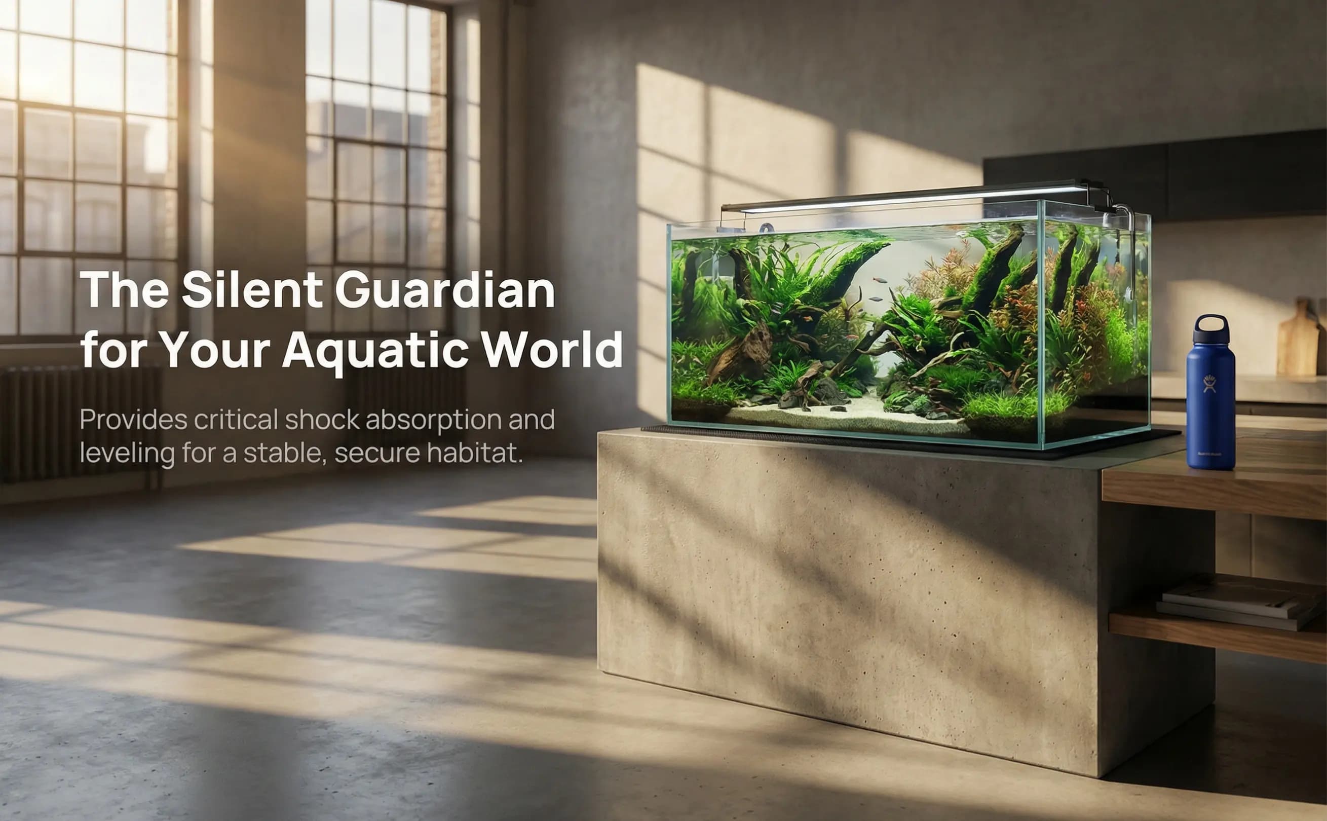 Fish Tank Pad Thickened Aquarium Anti-Slip Mat Leveling Bottom Cushion Shockproof Water Absorption Aquarium Accessories