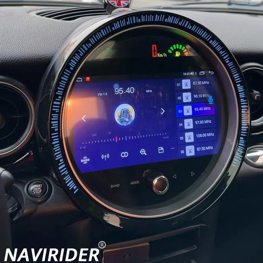 9 pollici per BMW Mini R60 autoradio schermo navigazione Bluetooth video stereo multimediale Android 13