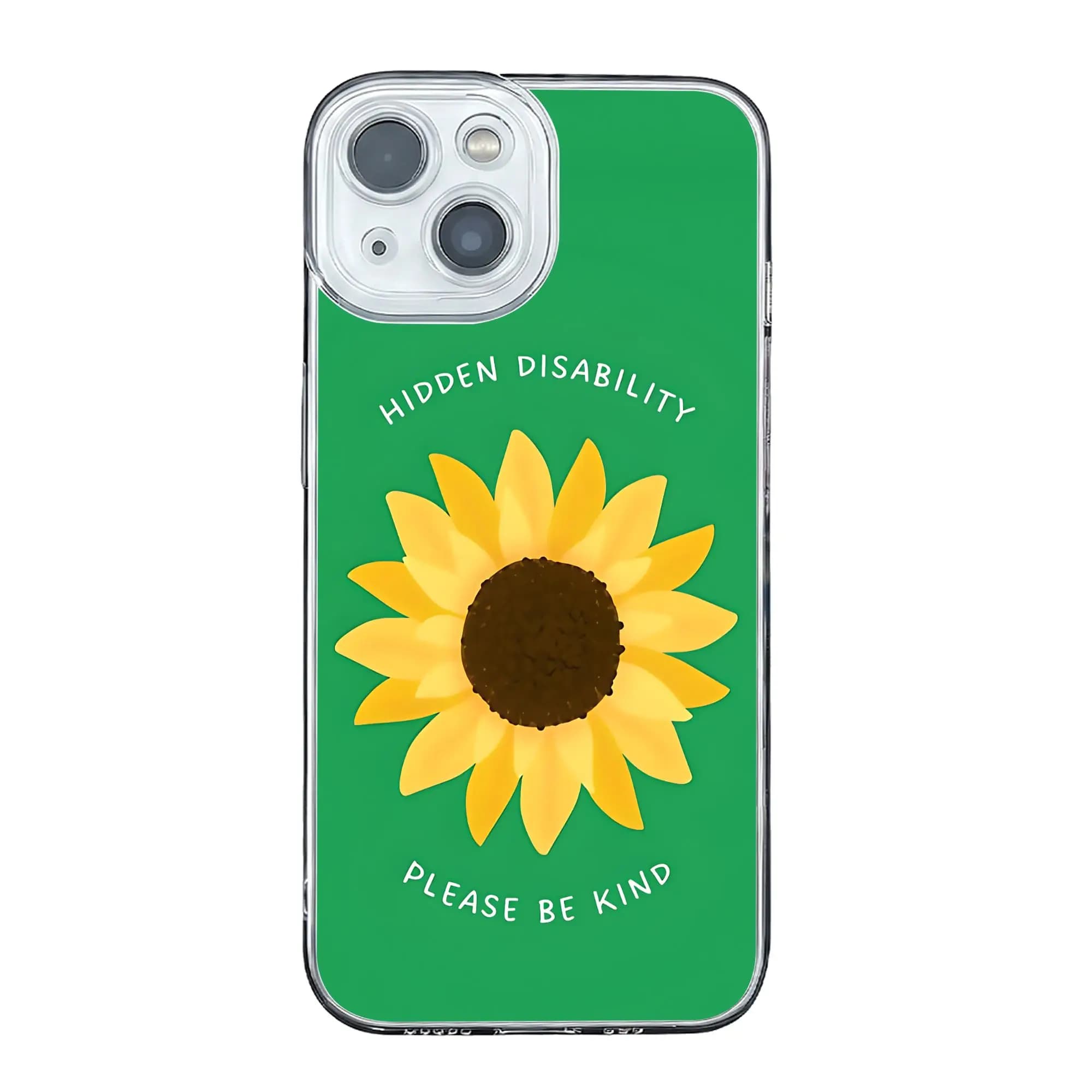 Custodia Protettiva Antiurto per iPhone 17 16 15 14 13 12 11 Pro Max con Design Nascosto per Disabili