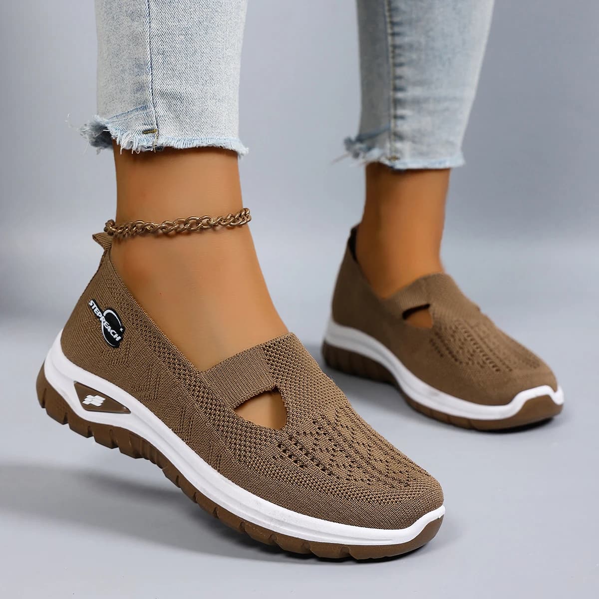 Women's summer breathable mesh flat shoes women's shoes casual sneakers shoes, clearance free shipping