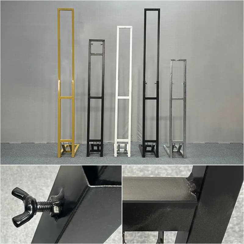 Supporto telescopico per cartelloni pubblicitari, cornice di supporto per poster, stand per esposizione poster, ideale per matrimoni, compleanni, banchetti ed eventi all'aperto.