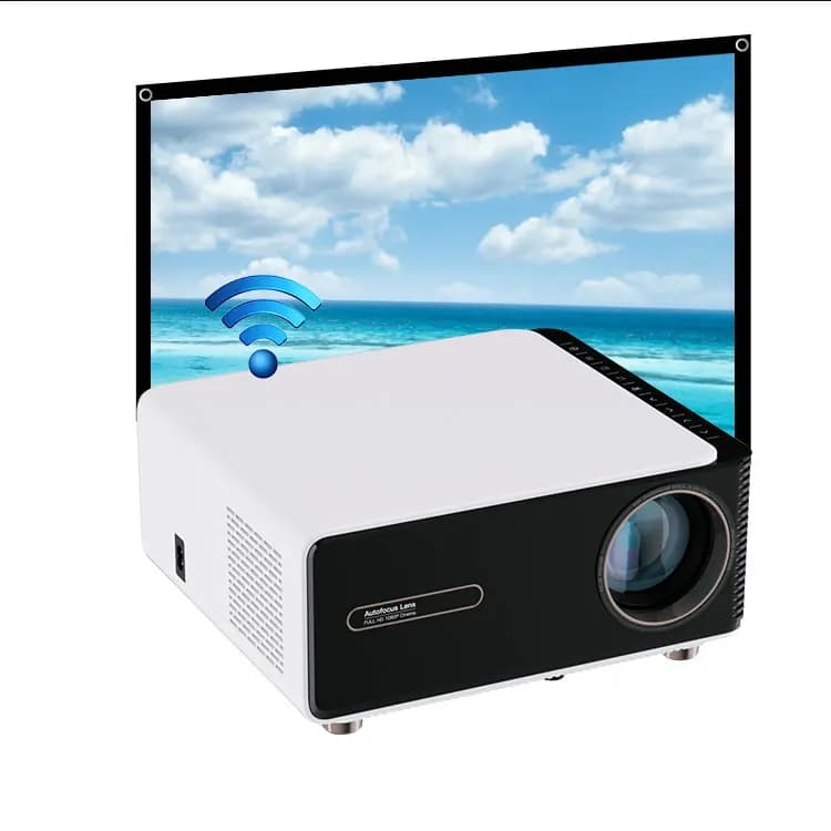 Rigal RD-839 Smart 4K Wifi Touch Screen 6 1080P Muni Building Proiettore Led Wifi Android 4K Proiettore per Home Theater